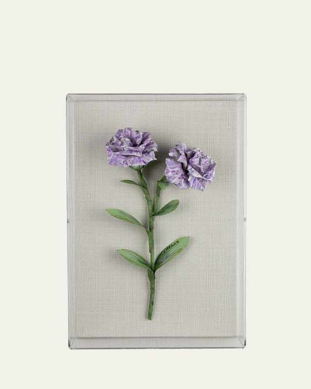 Carnation January Birth Flower Wall Art